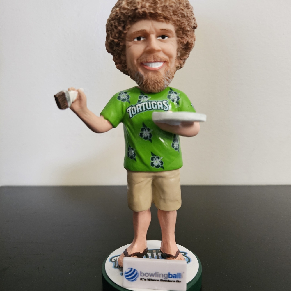 Tortugas Bobblehead with Green Shirt